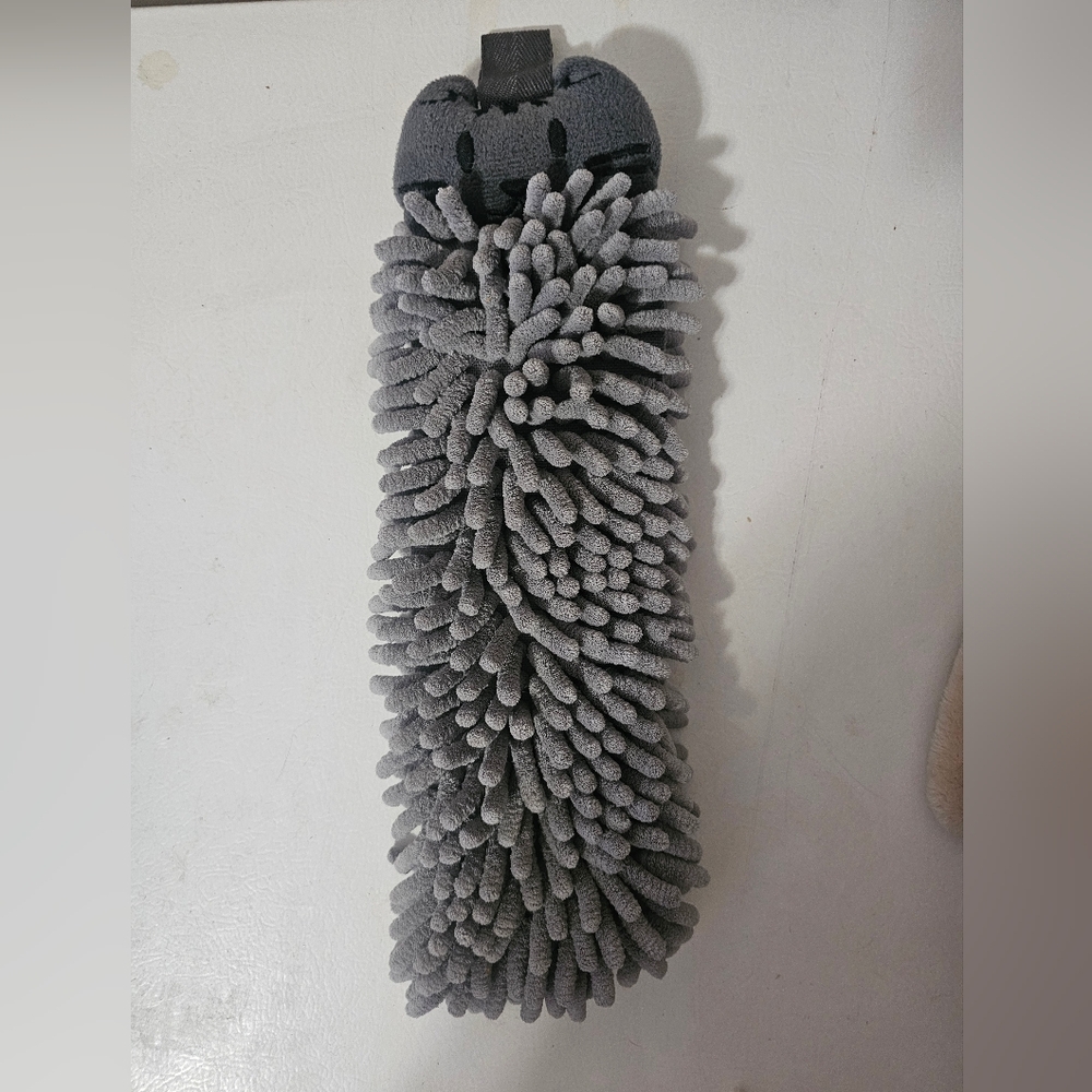Norwex Kids Pet To Dry Cat Hand Towel (Grey Kitten) Microfiber